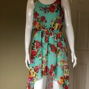 N0033 Forever21 Dress Asymmetrical Women S non-crease